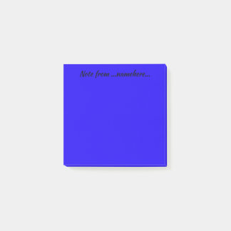 Post-it® Bleu intense/Indigo