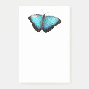 Post-it® Bleu Papillon Bleu Belle Nature Art Photographie