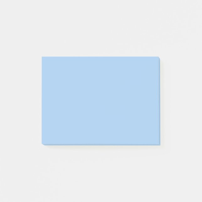 Post-it® Bleu pastel bébé couleur unie (Devant)