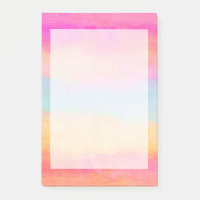 Bleu rose Jaune arc-en-ciel Abstraites bandes