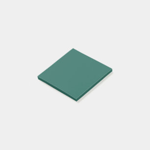 Post-it® Bleu vert foncé (couleur solide)