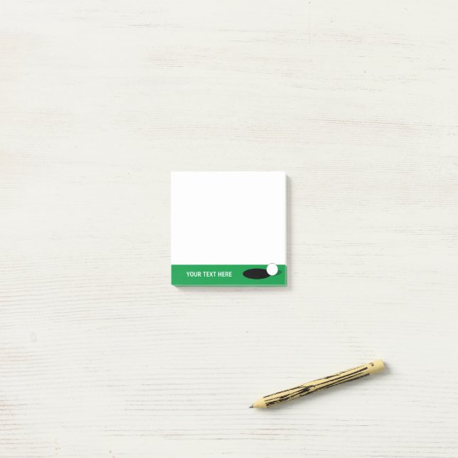 Post-it® Bloc de notes autocollantes personnalisées pour jo (Sur un bureau)