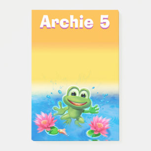 Post-it® Bloc fait sur commande de note de grande