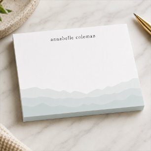 Post-it® Bloc-notes adhésif ombré à l'aquarelle personnalis