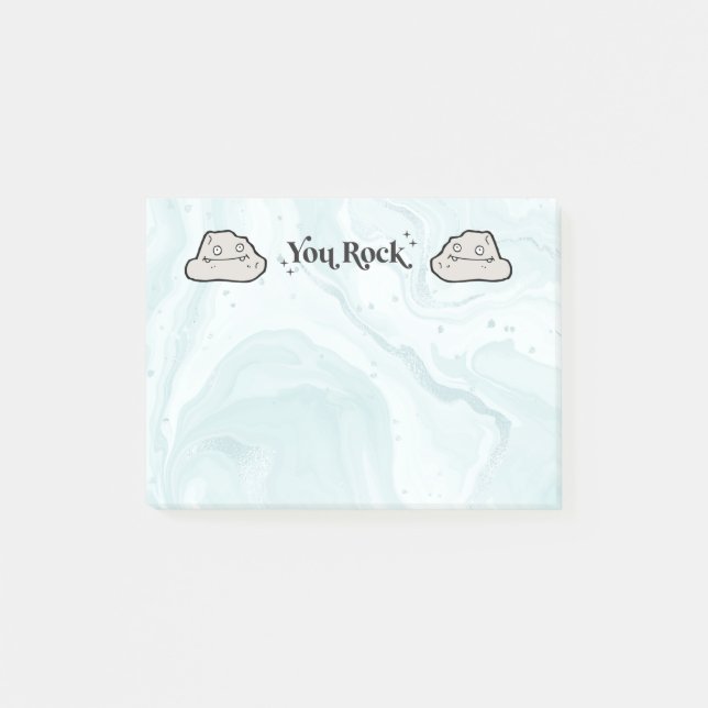 Post-it® Bloc-notes amusant | T'es génial | Notes de soutie (Devant)