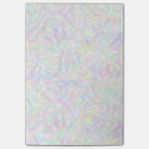 Post-it® Bloc-notes collant de griffonnages colorés
