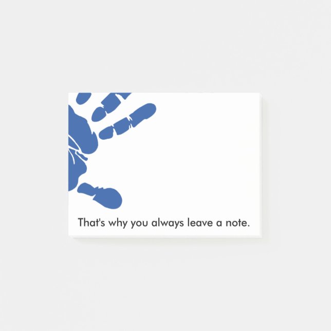 Post-it® Bloc-notes de Blooth (Devant)