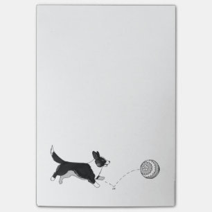 Post-it® Bloc - notes de corgi de Canicula