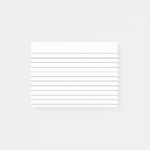 Post-it® Bloc-notes de guides de papier lié