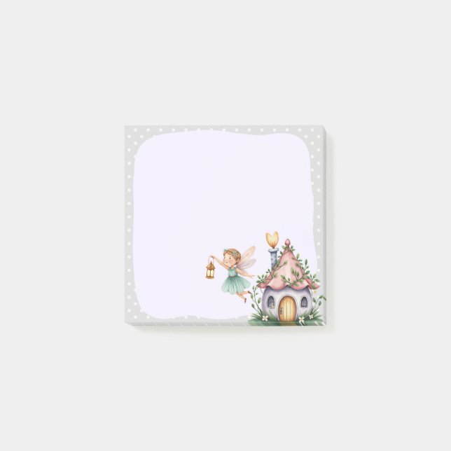 Post-it® Bloc-notes de la Fée Grise – Prise de notes mystiq (Devant)