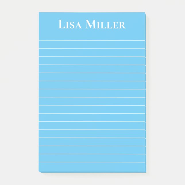 Post-it® Bloc-notes de post-it (Devant)