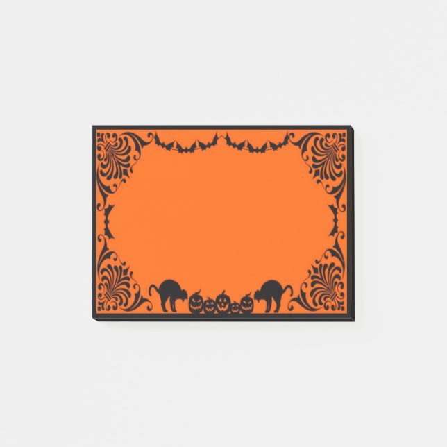 Post-it® Bloc-notes de post-it de Halloween (Devant)