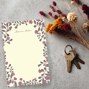 Post-it® Bloc-notes de trames florales de belle automne