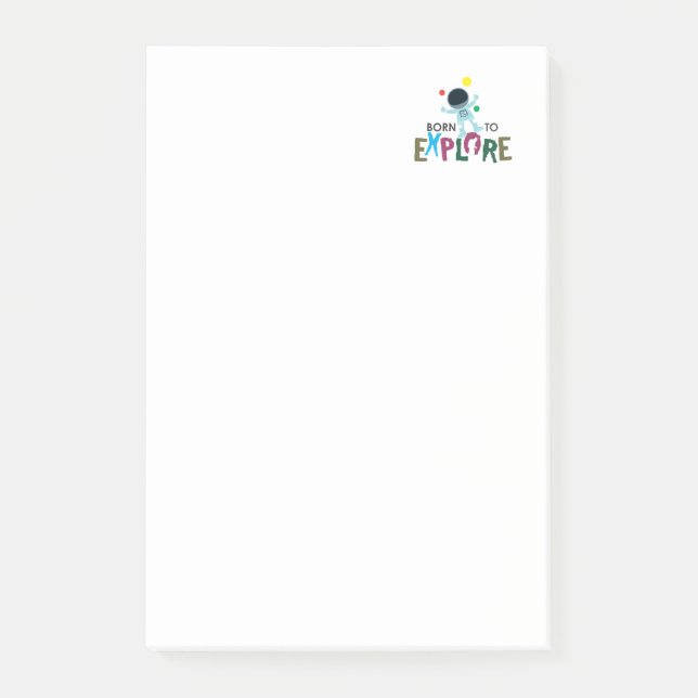 Post-it® Bloc-notes et papeterie d'astronaute mignon Nés po (Devant)