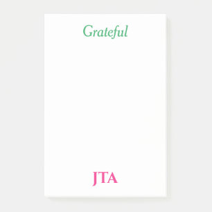 Post-it® Bloc-notes gracieux monographié