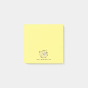 Post-it® Bloc-notes magnétique Zen Cat