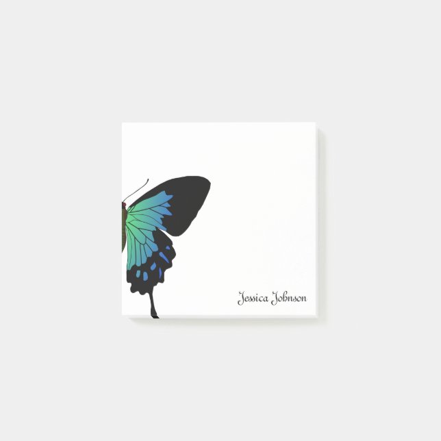 Post-it® Bloc-notes Papillon personnalisé (Devant)