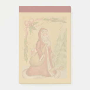 Post-it® Bloc-notes Père Noël Vintage Post It Notes