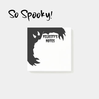 Post-it® Bloc-notes personnalisé Halloween drôle monstre
