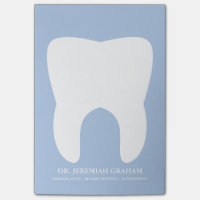 Bloc - notes personnel de bureau de dentiste