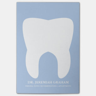 Post-it® Bloc - notes personnel de bureau de dentiste