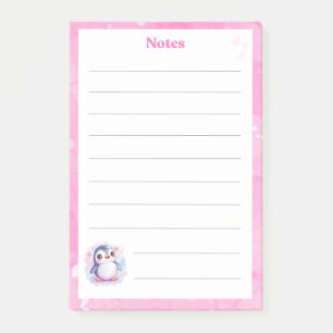 Post-it® Bloc-notes Petit Pingouin Mignon