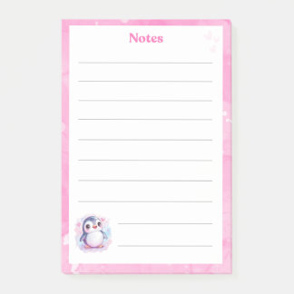Post-it® Bloc-notes Petit Pingouin Mignon