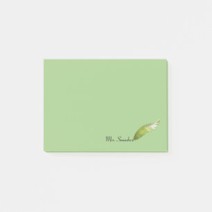 Post-it® Bloc-notes Post-it - Stylo en plume vert