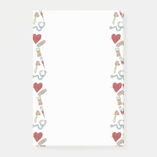 Post-it® Bloc-notes pour soins de santé