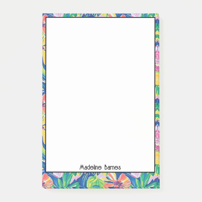 Post-it® Bloc-notes préppy coloré (Devant)