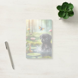 Post-it® Bloc-notes Pug de la Forêt des Fées
