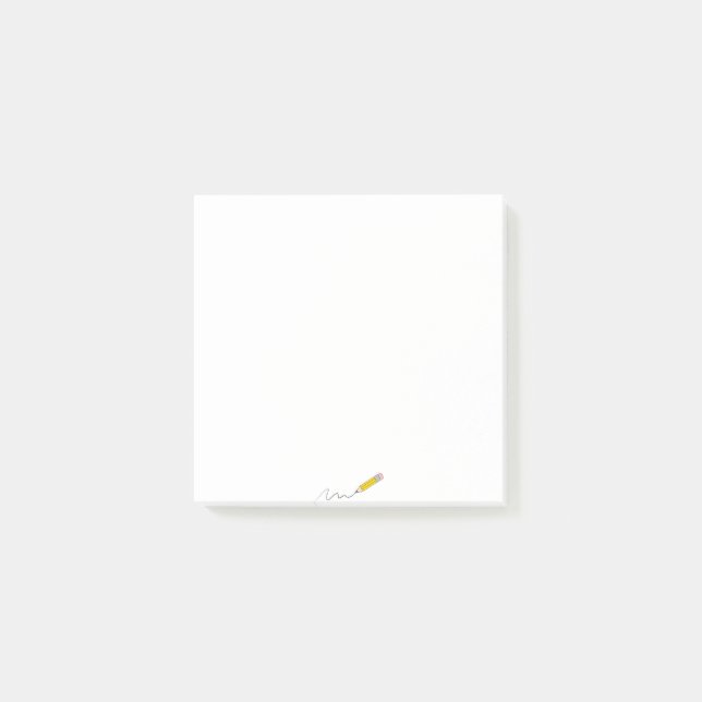 Post-it® Bloc-notes Sketch rapide (Devant)