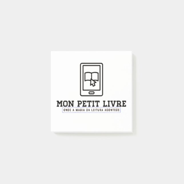 Post-it® Blocos de nota Mon Petit Livre (Devant)