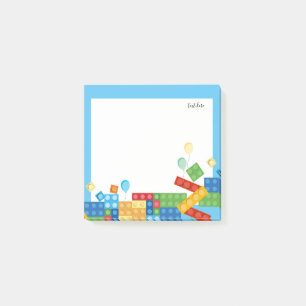 Post-it® blocs de construction, bloc, brique de jouets