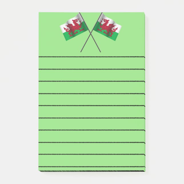 Post-it® Blocs-notes du Pays de Galles (Devant)