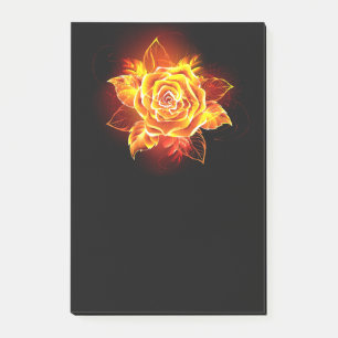 Post-it® Blooming Fire Rose