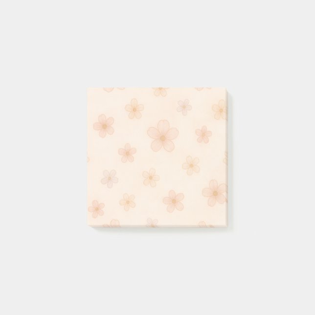 Post-it® Blooming Garden Rose Sticky Notes (Devant)