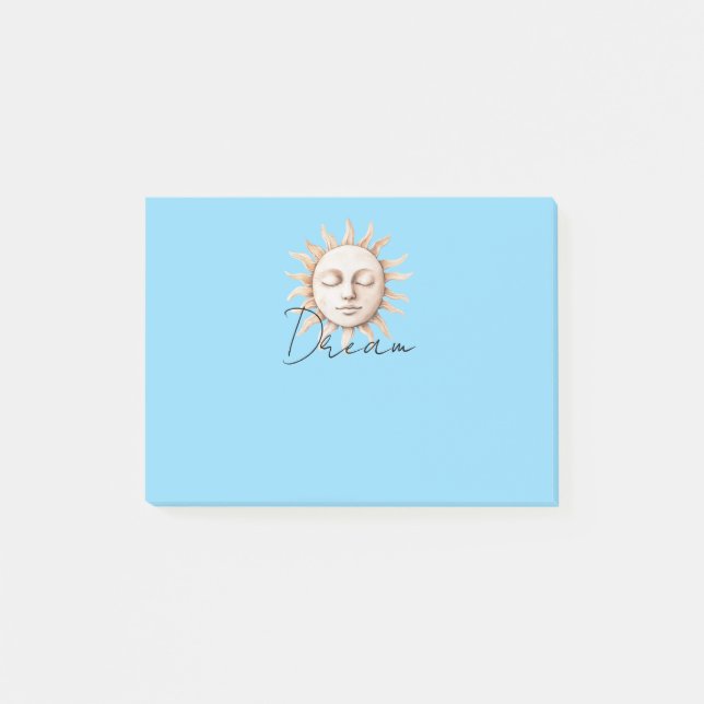 Post-it® Blue Dream Sicilian Sun (Devant)