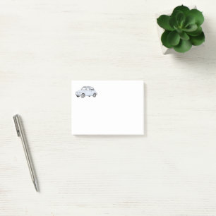 Post-it® Blue Fiat 500 Topolino