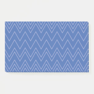 Post-it® Blue, moderne, simple, cool, trendy zigzag