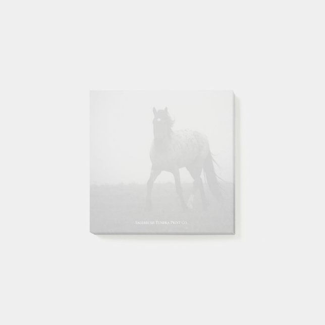 Post-it® Blue Roan Mist - Notes 3" x 3" (Devant)