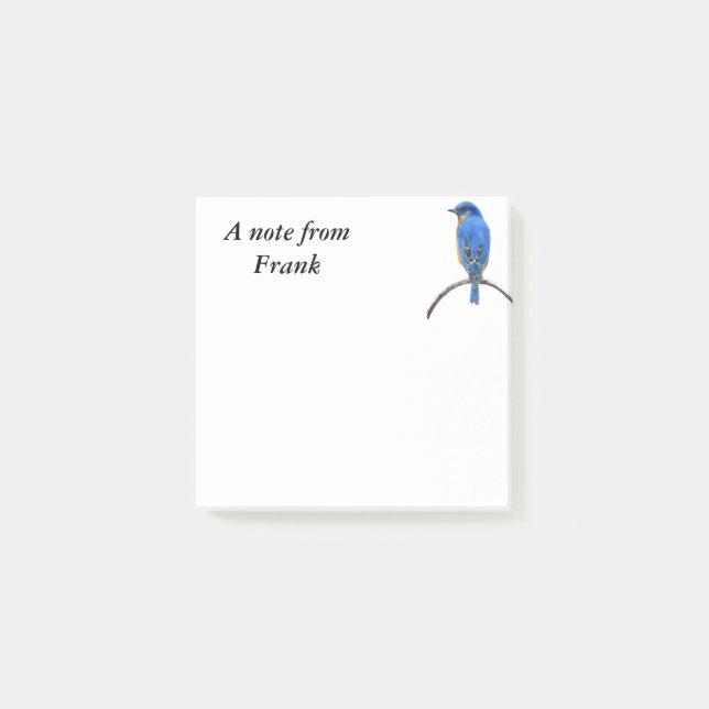 Post-it® Bluebird (Devant)