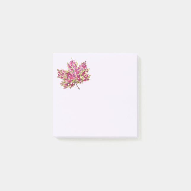Post-it® Boho couleur feuille d'automne (Devant)