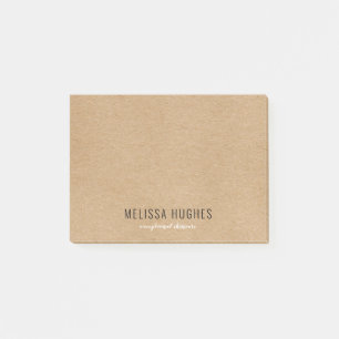 Post-it® Boho rustique simple et moderne