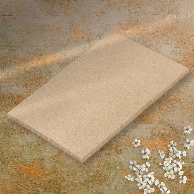 Post-it® Boho rustique simple Kraft (Simple Rustic Kraft Boho Post-it Notes)