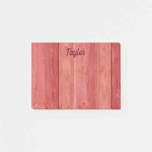 Post-it® Bois rouge (Devant)