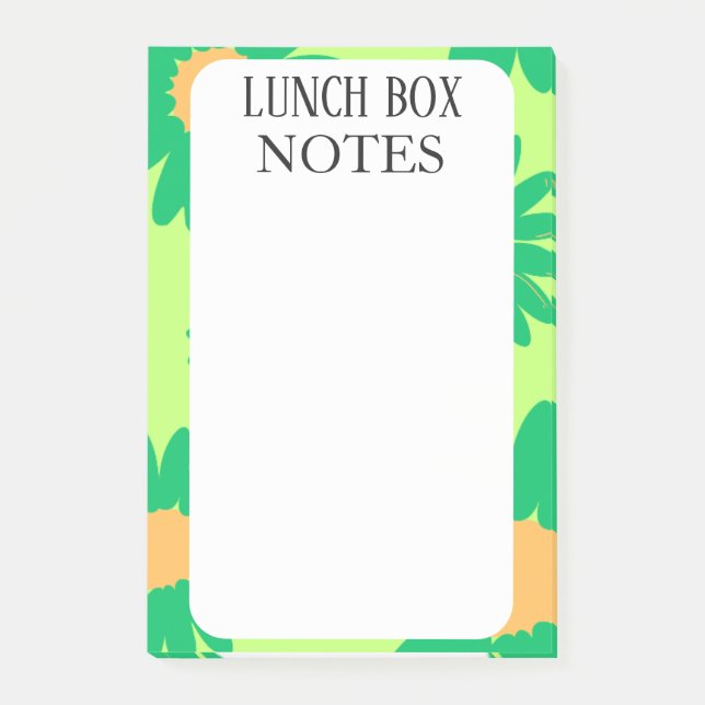 POST-IT® BOÎTE À REPAS PERSONNALISÉE SIMPLE ET MODERNE (Devant)