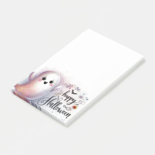 Post-it® Bon Halloween mignon fantôme