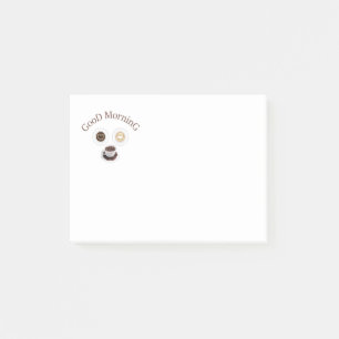 Post-it® Bonjour avec du café
