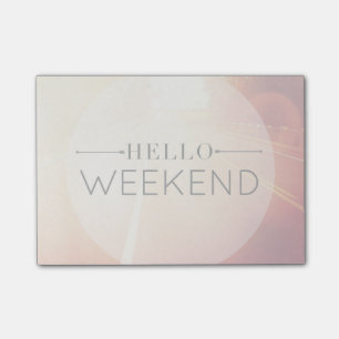 Post-it® Bonjour Weekend 3